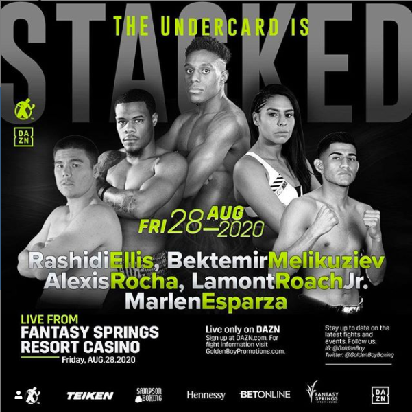 Rashidi Ellis to Make Strong Case for World Title Shot in Linares vs. Fortuna Co-Main Event