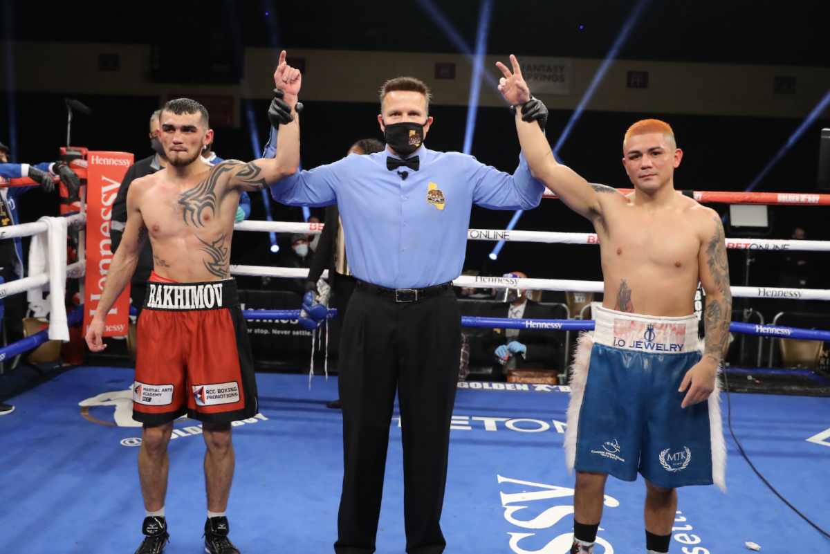 JOSEPH DIAZ JR. & SHAVKAT RAKHIMOV FIGHT TO MAJORITY DRAW