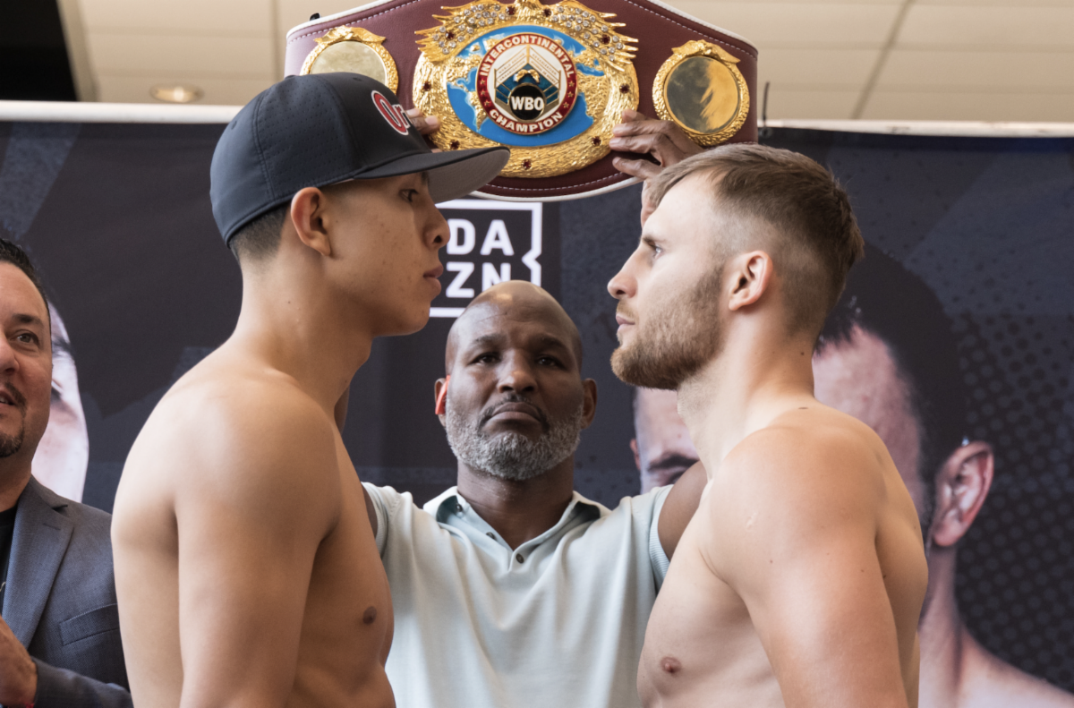 JAIME MUNGUIA VS. KAMIL SZEREMETA OFFICIAL WEIGHTS