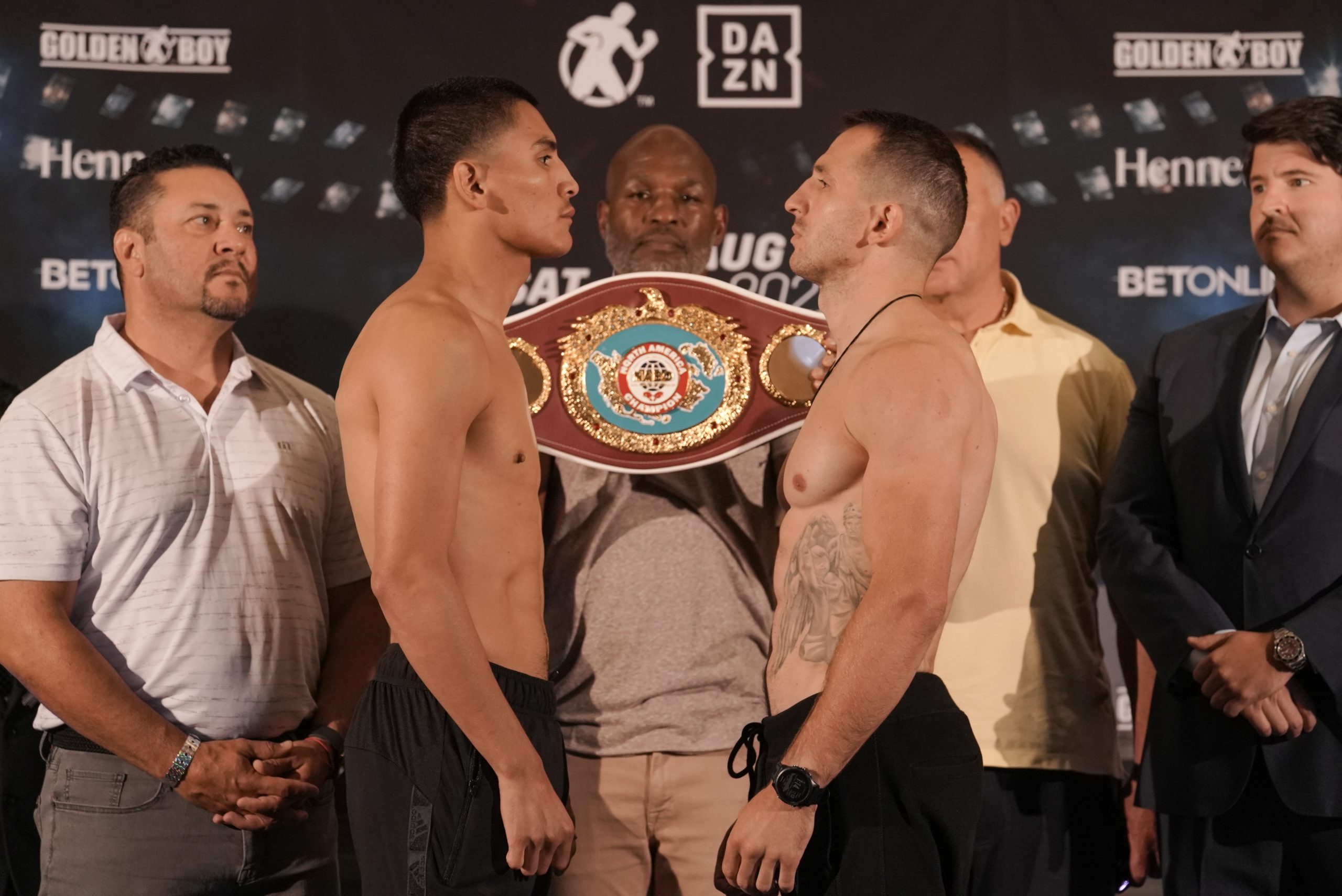 VERGIL ORTIZ, JR. & EGIDIJUS KAVALIAUSKAS OFFICIAL WEIGHTS