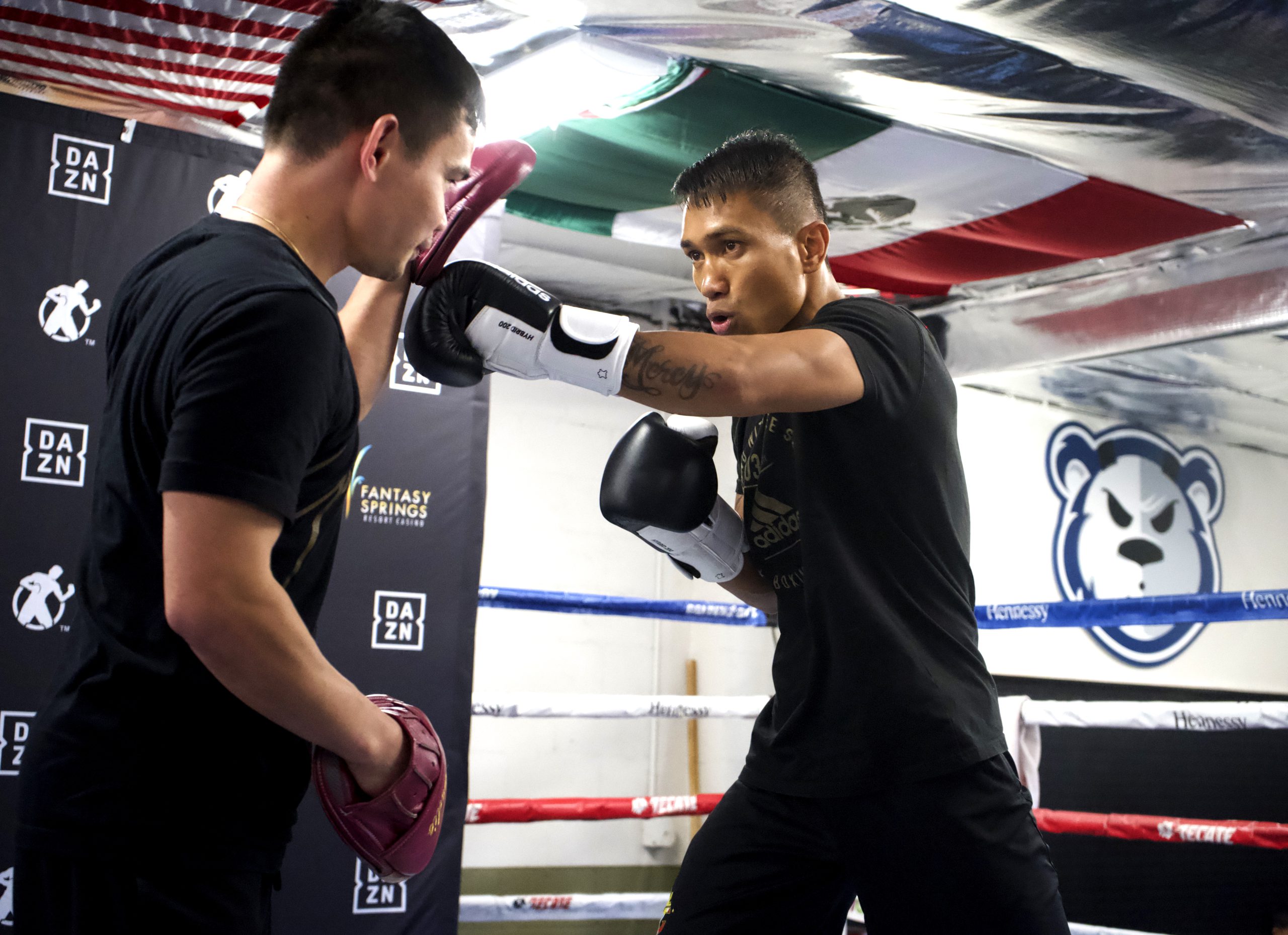 Diaz Jr. vs. Gesta Fighter Media Workout