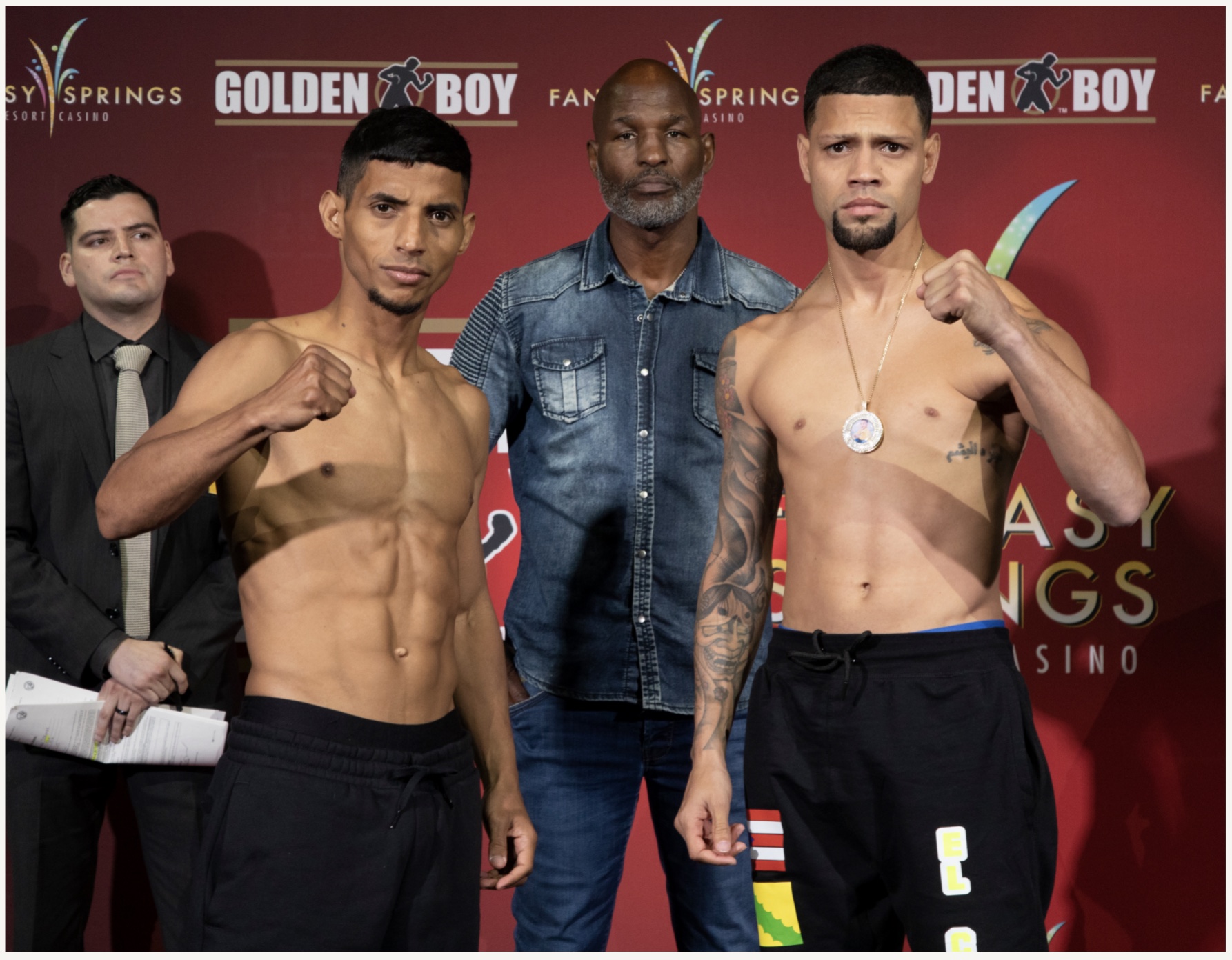 Acosta vs. Rivera – Official Weights