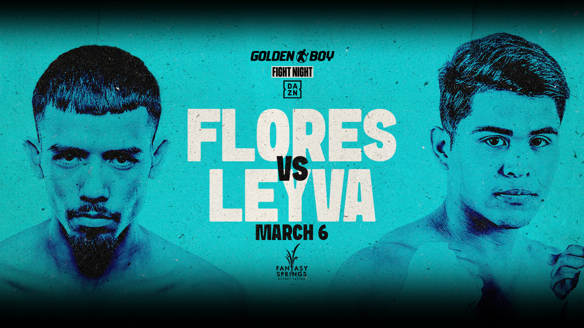 MANUEL “GUCCI MANNY” FLORES RETURNS AS MAIN EVENT FOR GOLDEN BOY FIGHT NIGHT ON DAZN 
